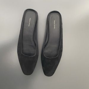 Mansur Gavriel Suede Mules